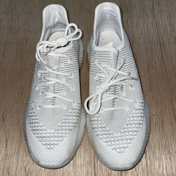 AVIA WOMEN'S MIXED‎ KNIT ATHLETIC MEMORY FOAM SNEAKER SHOES 9 (WIDE) WHITE - Picture 1 of 4